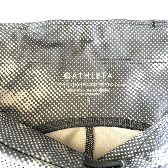 Athleta 598755 Ultimate Stash Pocket Printed Capri - Picture 4 of 11